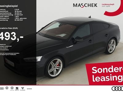 gebraucht Audi A5 Sportback S line 45 TFSI quatt Black AHK Pano