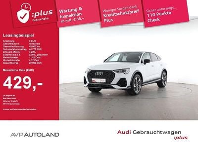 Gebraucht Audi Q3 Sportback S-Line 150 PS (110 kW) 2025 Gletscherweiß SUV