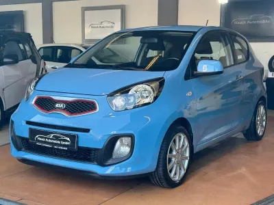 Brugt Kia Picanto Platinum Edition 86 HK (63 kW) 2013 Blå Hatchback