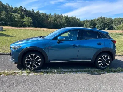 Gebraucht Mazda CX-3 Selection 121 PS (88 kW) 2021 Blau SUV