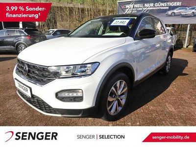 Gebraucht VW T-Roc Style 150 PS (110 kW) 2022 Pure white schwarz SUV