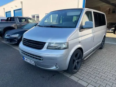 Używany VW T5 131 KM (96 kW) 2007 Srebrny Van