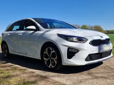 Gebraucht Kia Ceed Vision 135 PS (99 kW) 2019 Weiß Kleinwagen