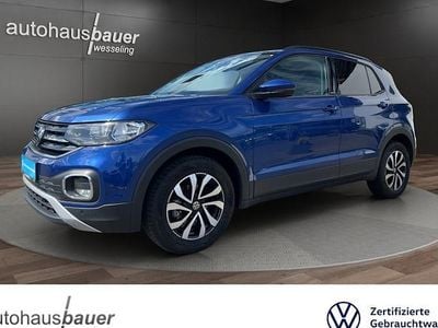 Gebraucht VW T-Cross Active 110 PS (80 kW) 2022 Blau SUV