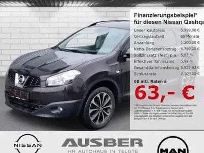Gebraucht Nissan Qashqai Acenta 130 PS (95 kW) 2013 Schwarz SUV