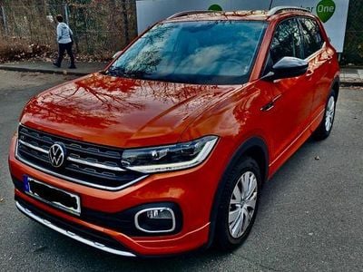 Gebraucht VW T-Cross Style 116 PS (85 kW) 2021 Orange SUV