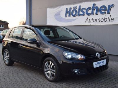 Gebraucht VW Golf VI Comfortline 122 PS (89 kW) 2010 Schwarz Kleinwagen