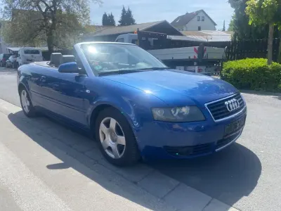 Brugt Audi A4 Cabriolet Sport 170 HK (125 kW) 2004 Blå Cabriolet