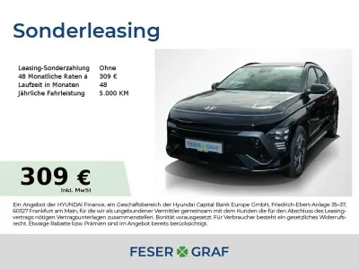 Neu Hyundai Kona N Line 139 PS (102 kW) 2026 Abyss black SUV