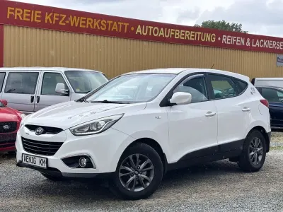 Gebraucht Hyundai Tucson 116 PS (85 kW) 2015 Weiß SUV