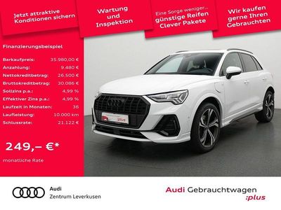 Gletscherweiss Gebraucht 2022 Audi Q3 S-Line SUV | 35.980 € (Etwas zu teuer)