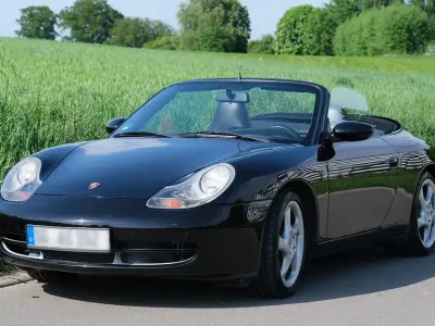 Gebraucht Porsche 996 300 PS (220 kW) 2000 Schwarz Cabrio