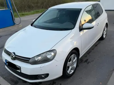 Brugt VW Golf VI 86 HK (63 kW) 2010 Hvid Hatchback