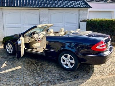 Gebraucht Mercedes CLK200 Elegance 163 PS (119 kW) 2004 Blau Cabrio