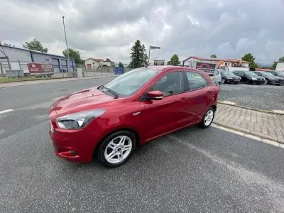 Gebraucht Ford Ka Plus Cool & Sound Edition 86 PS (63 kW) 2017 Rot Kleinwagen