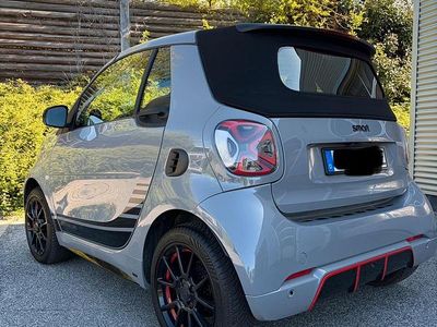 Second-hand Smart ForTwo Electric Drive Brabus 60 kW (82 CP) 2020 Gri Cabrio