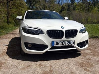 Usata BMW 218 150 CV (110 kW) 2019 Bianco Cabrio