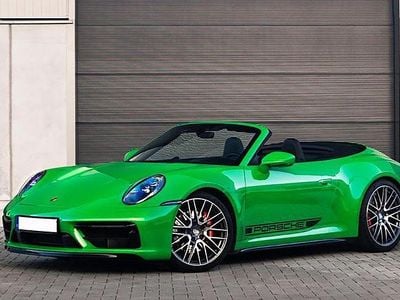 Gebraucht Porsche 911 Carrera 4S Cabriolet 450 PS (330 kW) 2022 Grün Cabrio