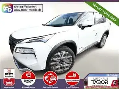 Neu Nissan X-Trail 213 PS (156 kW) 2025 Weiß (pearl white perleffekt) SUV