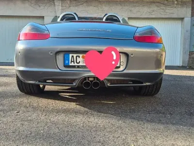 Gebraucht Porsche Boxster S 260 PS (191 kW) 2003 Grau Cabrio