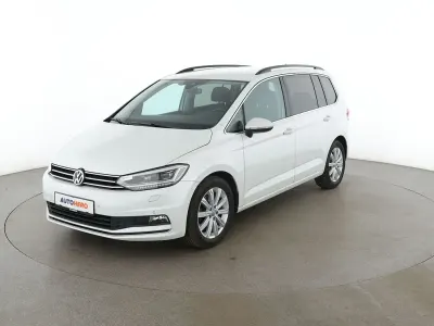 Gebraucht VW Touran Highline 190 PS (139 kW) 2019 Weiß Van / Kleinbus