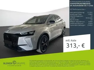 Gebraucht DS Automobiles DS7 Crossback Performance Line Plus 131 PS (96 kW) 2023 Silber SUV