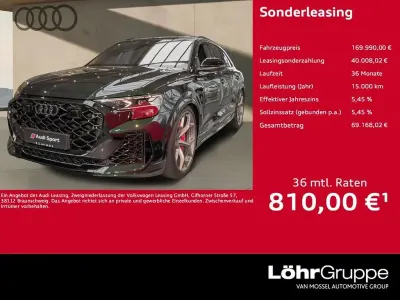 Nuova Audi RS Q8 Performance 640 CV (470 kW) 2025 Grigio SUV