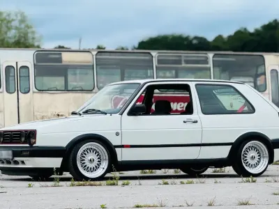 Gebraucht VW Golf II 1987 Weiß Kleinwagen