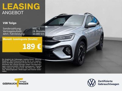 Gebraucht VW Taigo R-line 116 PS (85 kW) 2025 Silber SUV