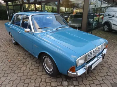 Brugt Ford 17M 107 HK (78 kW) 1965 Blå Sedan