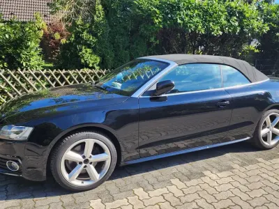 Gebraucht Audi A5 Cabriolet S-Line 160 PS (117 kW) 2008 Schwarz Cabrio