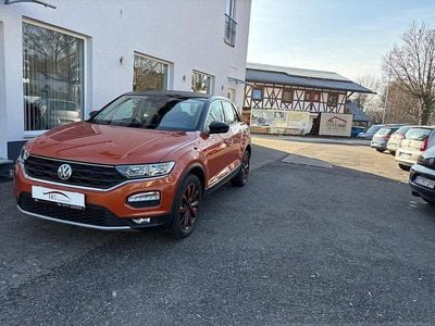 Second-hand VW T-Roc Style 116 CP (85 kW) 2018 Portocaliu SUV