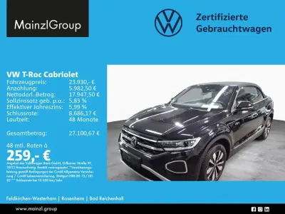 Używany VW T-Roc Cabriolet Goal 116 KM (85 kW) 2025 Czarny Kabriolet