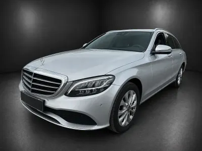 Brugt Mercedes C180 Exclusive 156 HK (114 kW) 2019 Sølv Sedan
