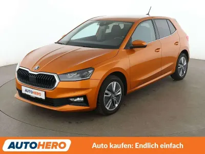 Gebraucht Skoda Fabia Style 110 PS (80 kW) 2023 Orange Kleinwagen