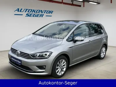 Gebraucht VW Golf Sportsvan LOUNGE 125 PS (91 kW) 2015 Silber Van / Kleinbus