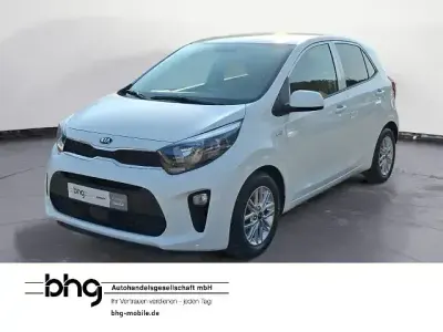 Gebraucht Kia Picanto DREAM-TEAM Edition 84 PS (61 kW) 2021 (ud) schneeweiss Kleinwagen