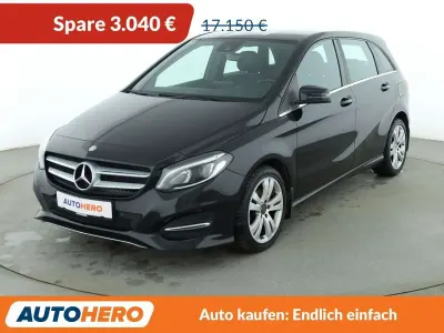 Używany Mercedes B200 Urban 136 KM (100 kW) 2015 Czarny Minivan