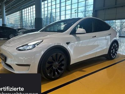 Weiß Gebraucht 2022 Tesla Model Y Performance SUV | 37.700 € (Fairer Preis)