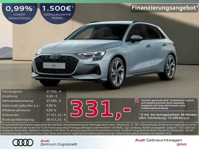 Gebraucht Audi A3 Advanced 204 PS (150 kW) 2025 Pfeilgrau perleffekt Limousine