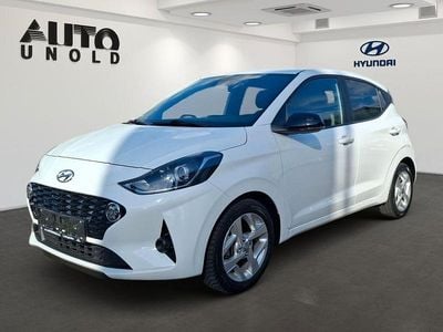 Usata Hyundai i10 GO! 67 CV (49 kW) 2023 Bianco Utilitaria