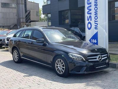 Usata Mercedes C200 150 CV (110 kW) 2018 Nero Station wagon