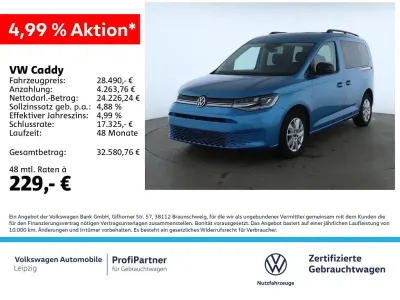 Używany VW Caddy Life 102 KM (75 kW) 2024 Niebieski Minivan