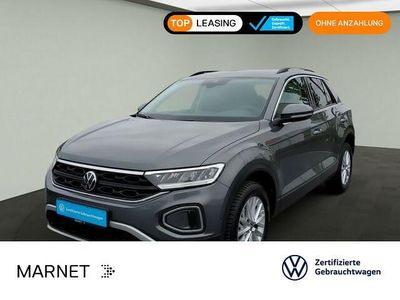 Indiumgrau metallic Gebraucht 2024 VW T-Roc Life SUV | 21.930 € (Guter Preis)