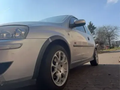Gebraucht Opel Corsa 2003 Silber Kleinwagen