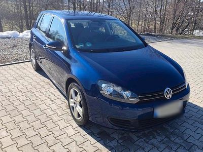 Gebraucht VW Golf VI 122 PS (89 kW) 2009 Blau Kleinwagen
