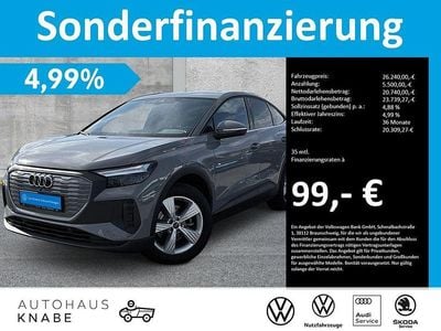 Gebraucht Audi Q4 Sportback e-tron 125 kW (170 PS) 2023 Grau SUV