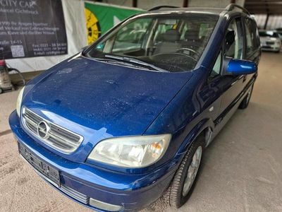 Usata Opel Zafira 125 CV (91 kW) 2004 Blu Monovolume