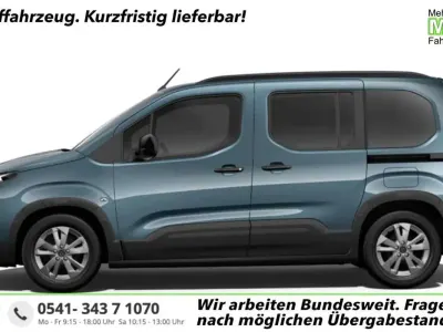 Neu Peugeot Rifter Allure 102 PS (75 kW) 2026 Kiama blau metallic Van / Kleinbus