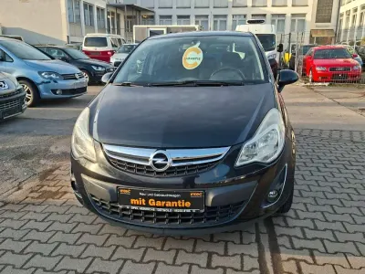Gebraucht Opel Corsa 87 PS (63 kW) 2012 Schwarz Kleinwagen